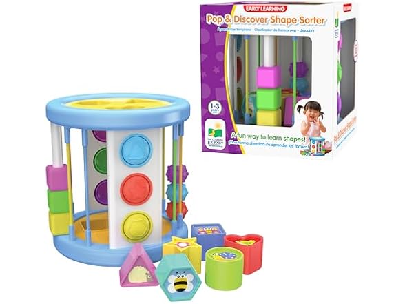 The Learning Journey: Pop & Discover Shape Sorter