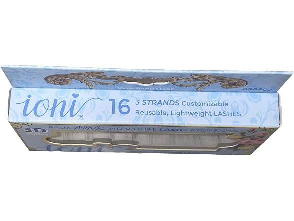 IONI Faux Mink Individual Lashes Medium 16 Count