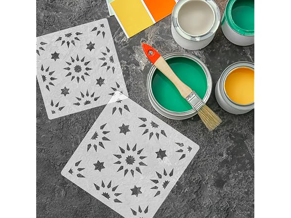 NAKLEO Tile Painting Stencil