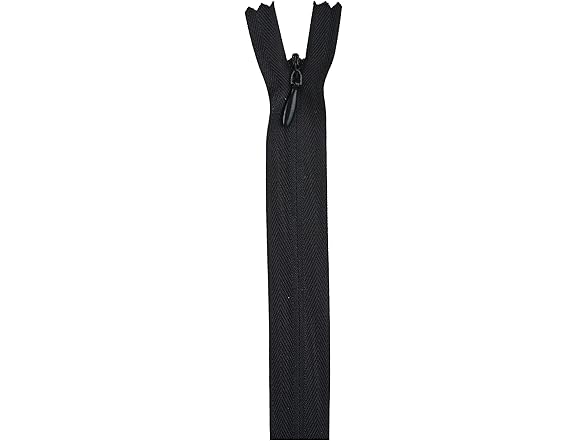 C&C Invisible Zipper - 3 Pack of 14 Inch Zippers- Black