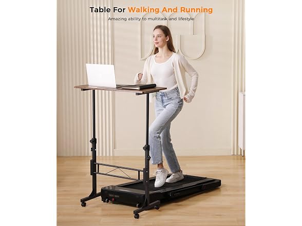KLSMYHOKI Mobile Standing Desk Wheels