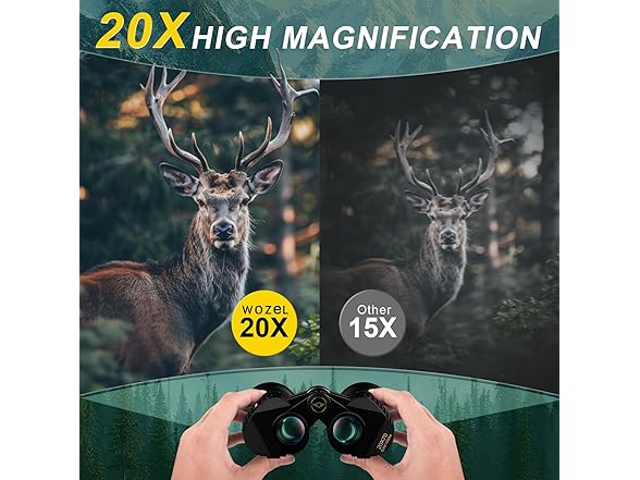 Wozel 20x70 Binoculars High Powered
