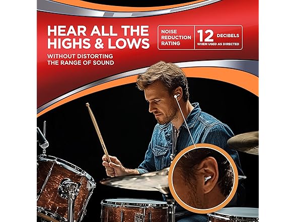 HEAROS High Fidelity Series Ear Plugs