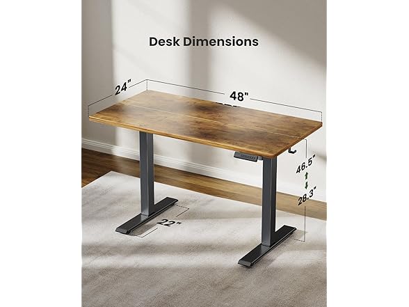 Marsail Standing Desk Adjustable Height