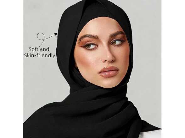 Yeieeo Women (M) Hijab Scarf Undercap Instant Set