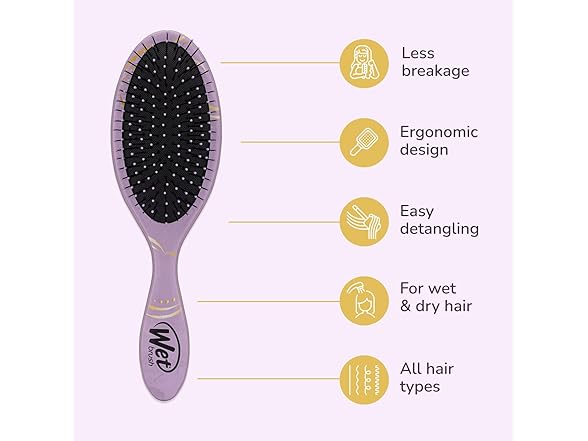 Wet Brush Disney Original Hair Detangler, Jasmine