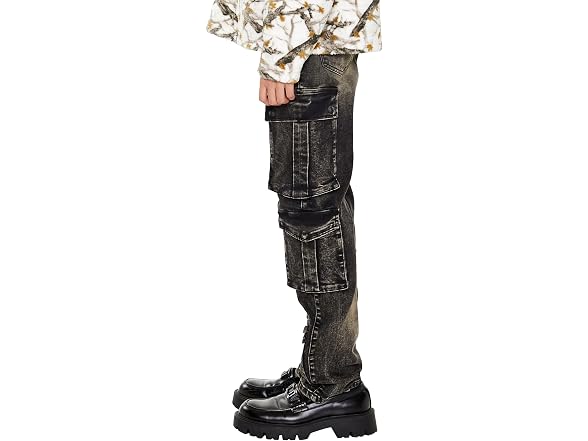 Forever 21 Men's (30) Men's Slim-Fit Mid-Rise Carg