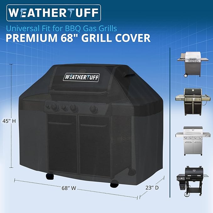 WeatherTuff All Season Grill Cover - Choose Size - Gallery 10