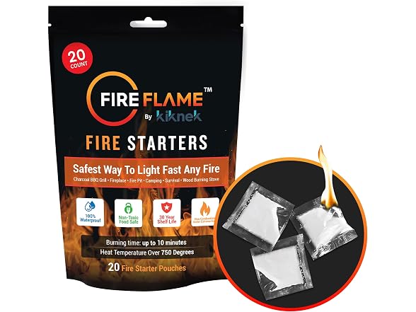 FireFlame Instant Fire Starter 20Pk