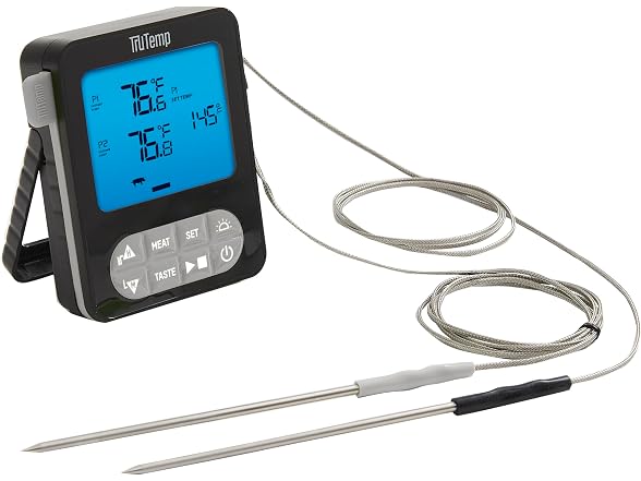 Taylor TruTemp Dual Probe Wired Programmable Thermometer