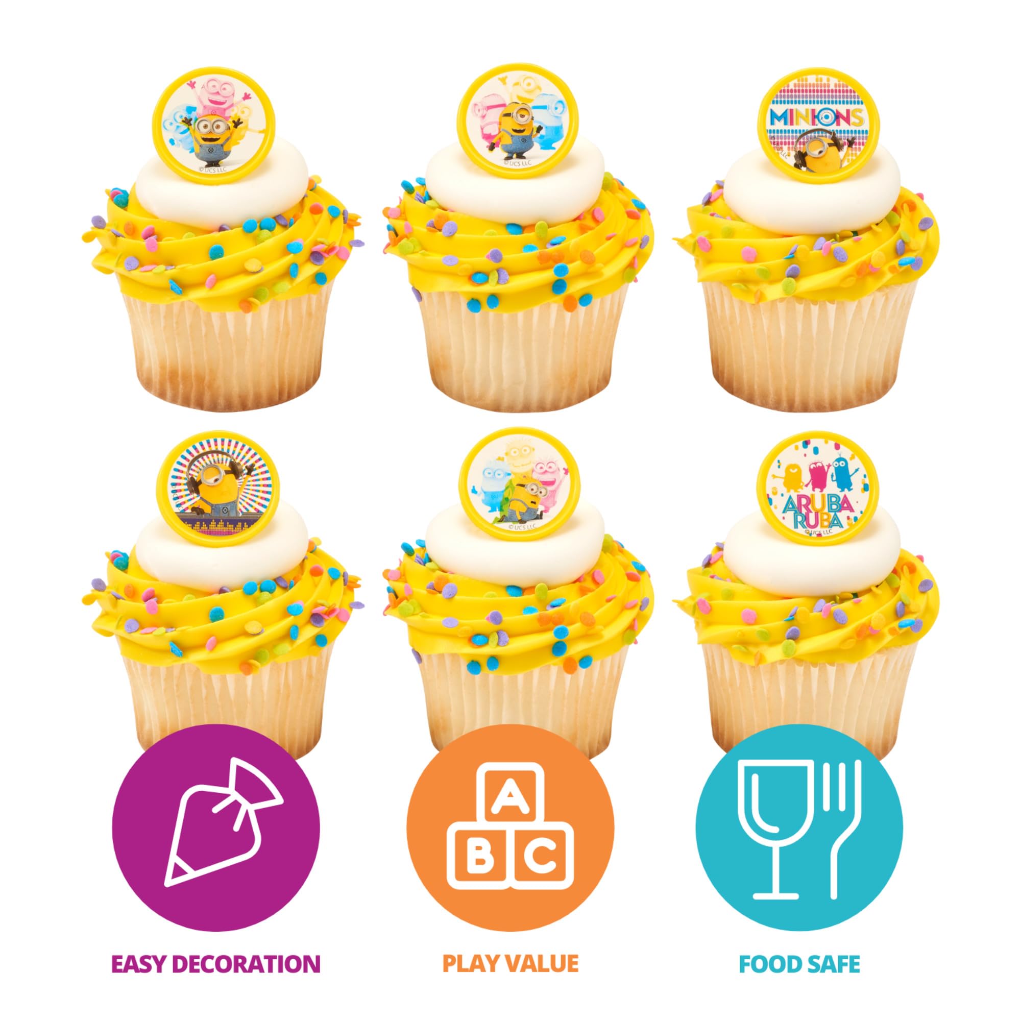 Despicable Me™ Celebrations Cupcake Rings - Gallery 4