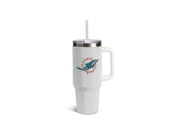 DOLPHINS Crystal Tumbler (40oz)