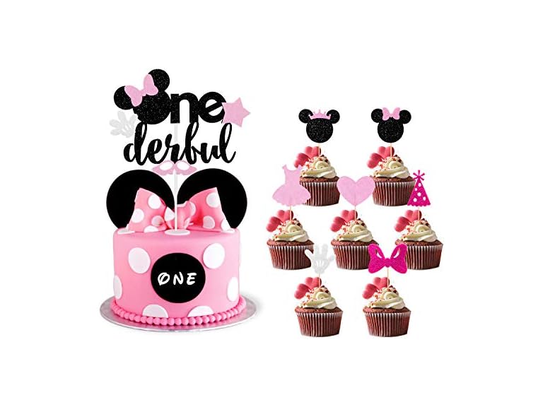 Set of 58 Miney Inspried Cake Toppers