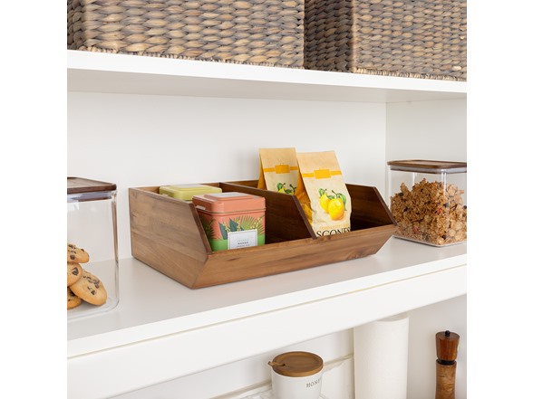 Smart Design Large Market Bin w/Dividers