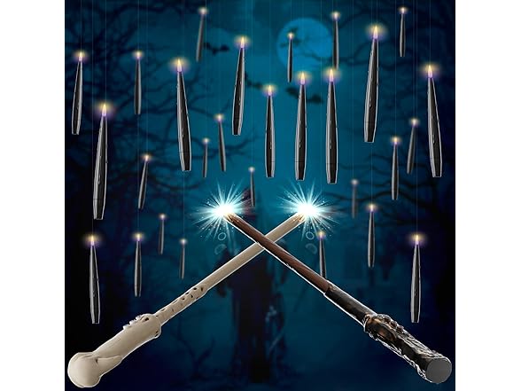 HP Floating Candles 20 Pack Black