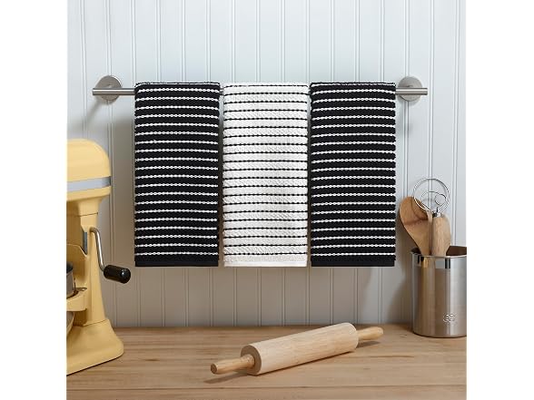 Izod - Kitchen Towels, 100% Cotton, 3Pc