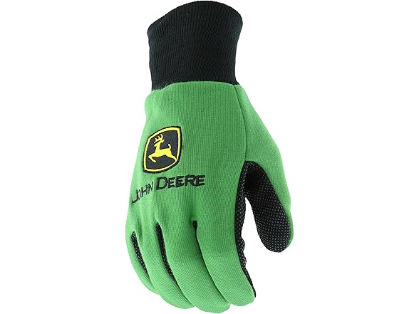 John Deere JD00002-Y Youth Jersey Gloves