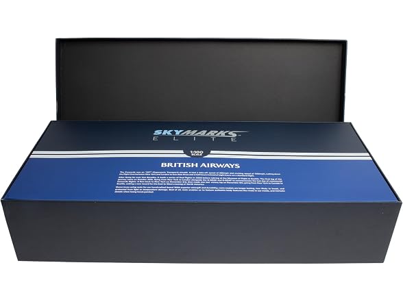 SkyMarks Elite British Airways Concorde 1/100 Scale Model