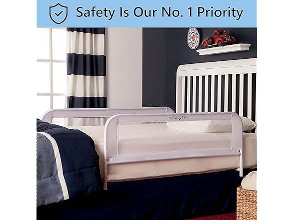 Dream On Me Adjustable Mesh Bed Rail