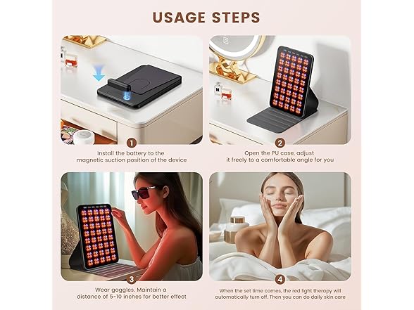 INTEO Red Light Therapy for Face