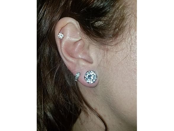 Pexveiuu Titanium Ear Gauges Screw Fit