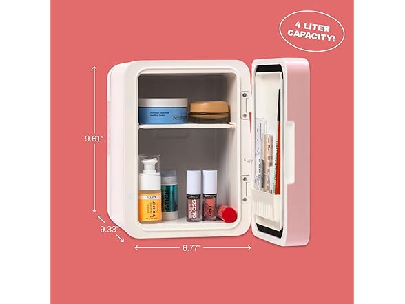 Peanuts - Mini Fridge (6 Cans, Snoopy Puffer)