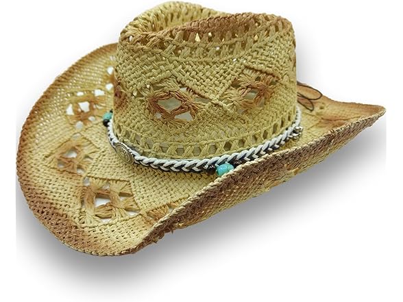 Lusstiazz Hat Band for Cowboy Cowgirl