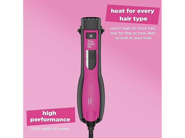 Conair The Knot Dr. All-in-One Smoothing Dryer Brush