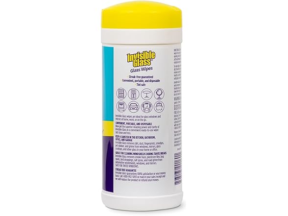 Invisible Glass Cleaning Wipes 40ct