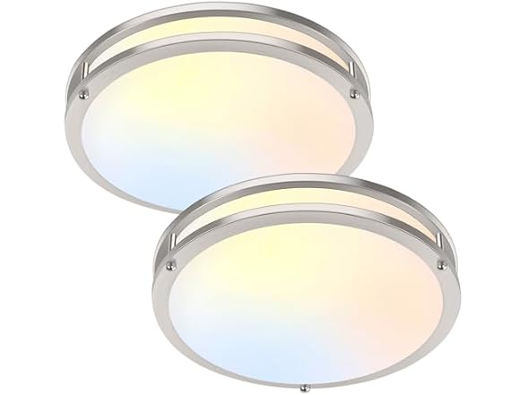Brushed Nickel- 13 Inch-2 Packs