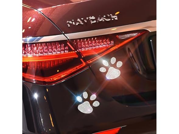 Murimt 2Pcs Car Bling Stickers