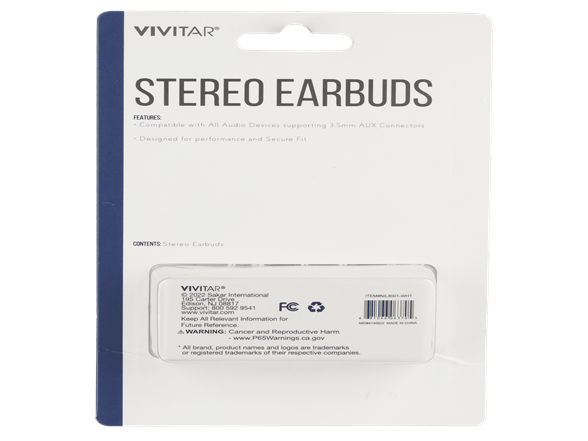 Wired Earbuds with Aux Connector