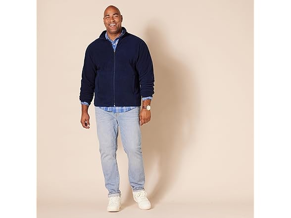 AE Mens FullZip Polar Fleece Jkt