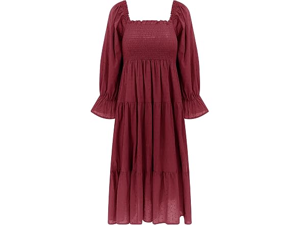 R.Vivimos Women (L) Summer Cotton Polka Dots Dress