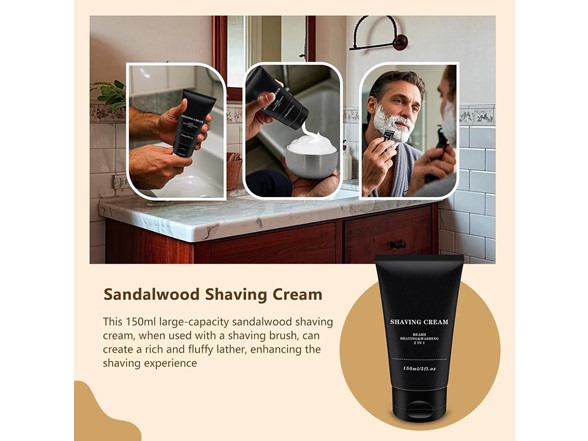 3 in 1 Shaving Brush & Bowl Kit