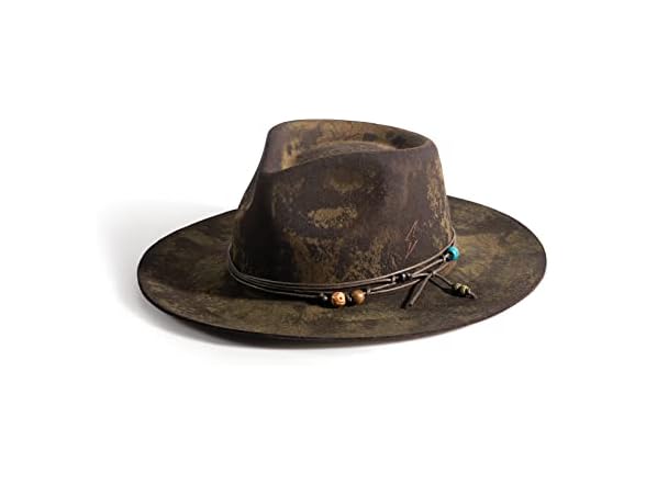 Ruediger (7 3/8) Wide Brim Fedora Hats Handmade