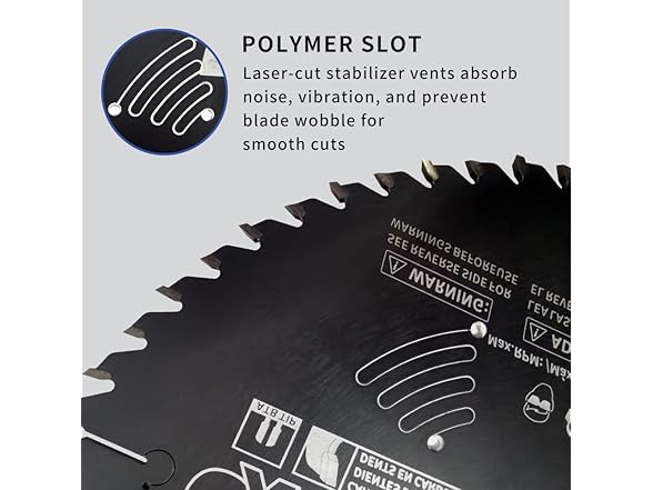 DuraForce 12-Inch 60-Tooth Professional