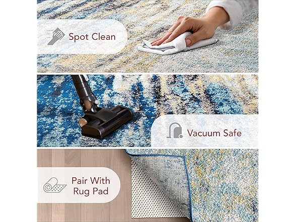 nuLOOM Katharina Area Rug, 4x6, Blue