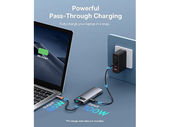 Baseus 4K@60Hz USB C Docking Station