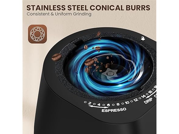 Conical Burr Coffee Grinder