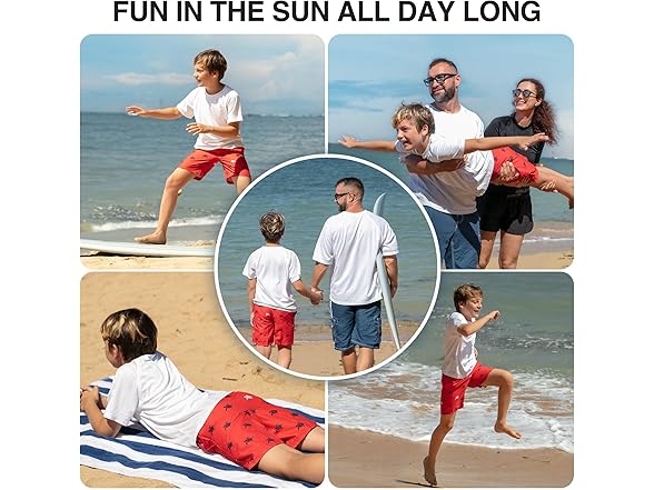 Kanu Surf Men Little Boys Horizon Quick Dry Trunk