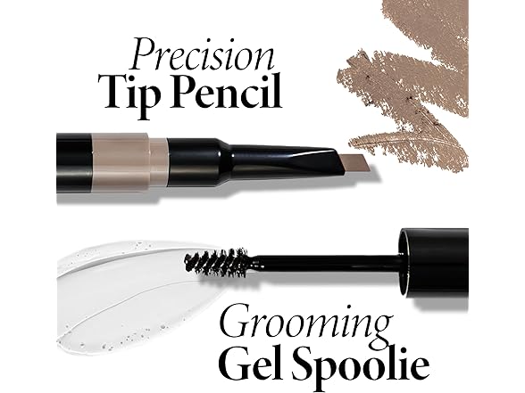 LAURA GELLER NEW YORK Sculpt-n-Stay Waterproof Brow Pencil & Gel- Taupe
