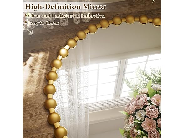 Easly Round Mirror for Wall