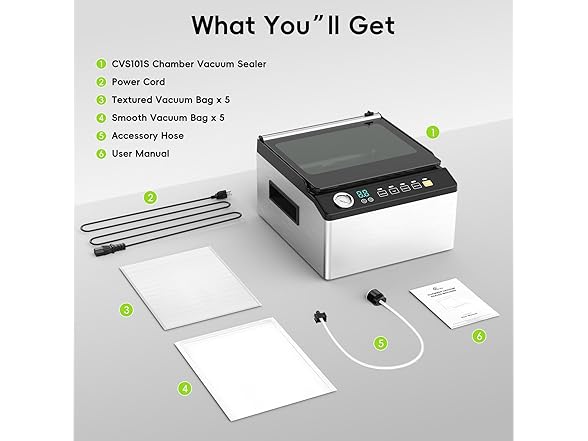 Tiitss Chamber Vacuum Sealer
