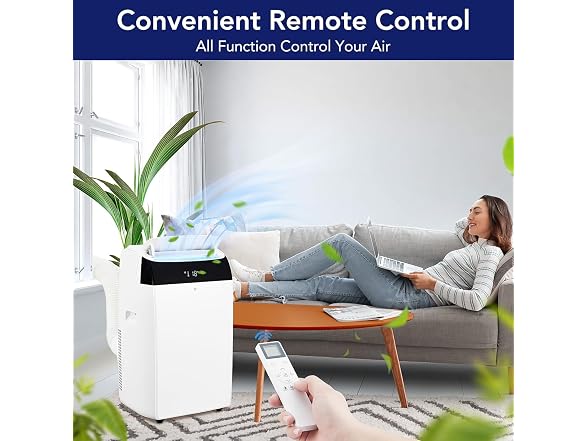 GarveeLife 12,000 BTU Portable Air Conditioner 550sqft