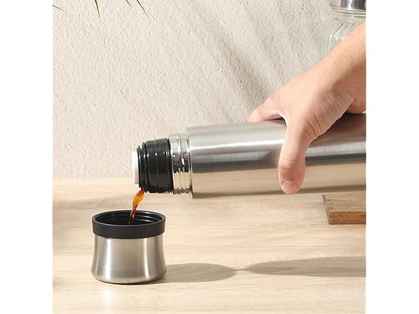 Mr. Coffee Silverleaf 23 oz SS Thermal Bottle