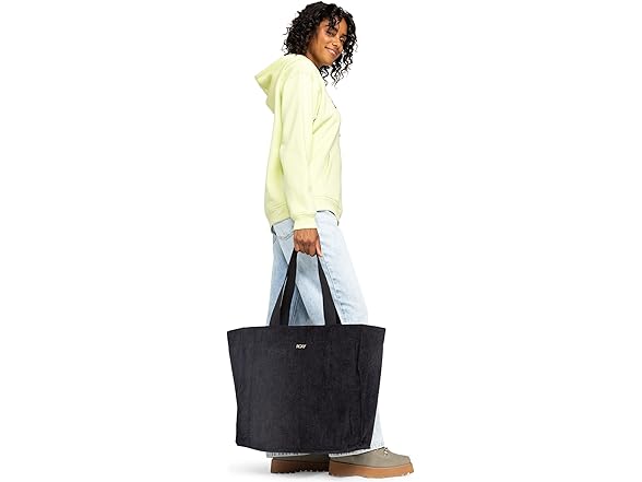 Roxy Large Capacity  Shoulder Tote Bag, Anthracite
