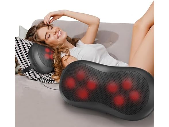 Adjustable Neck-Shoulder Massage Pillow
