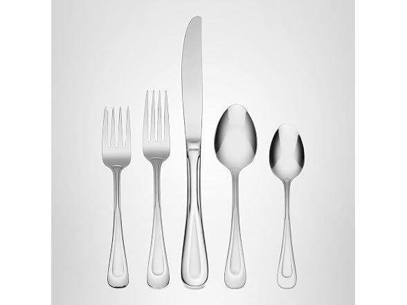 Oneida Silverware Set, Satin Sand Dune 20-Piece