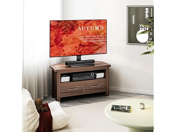 AOKCOS Universal Swivel TV Stand Base | 32-75"